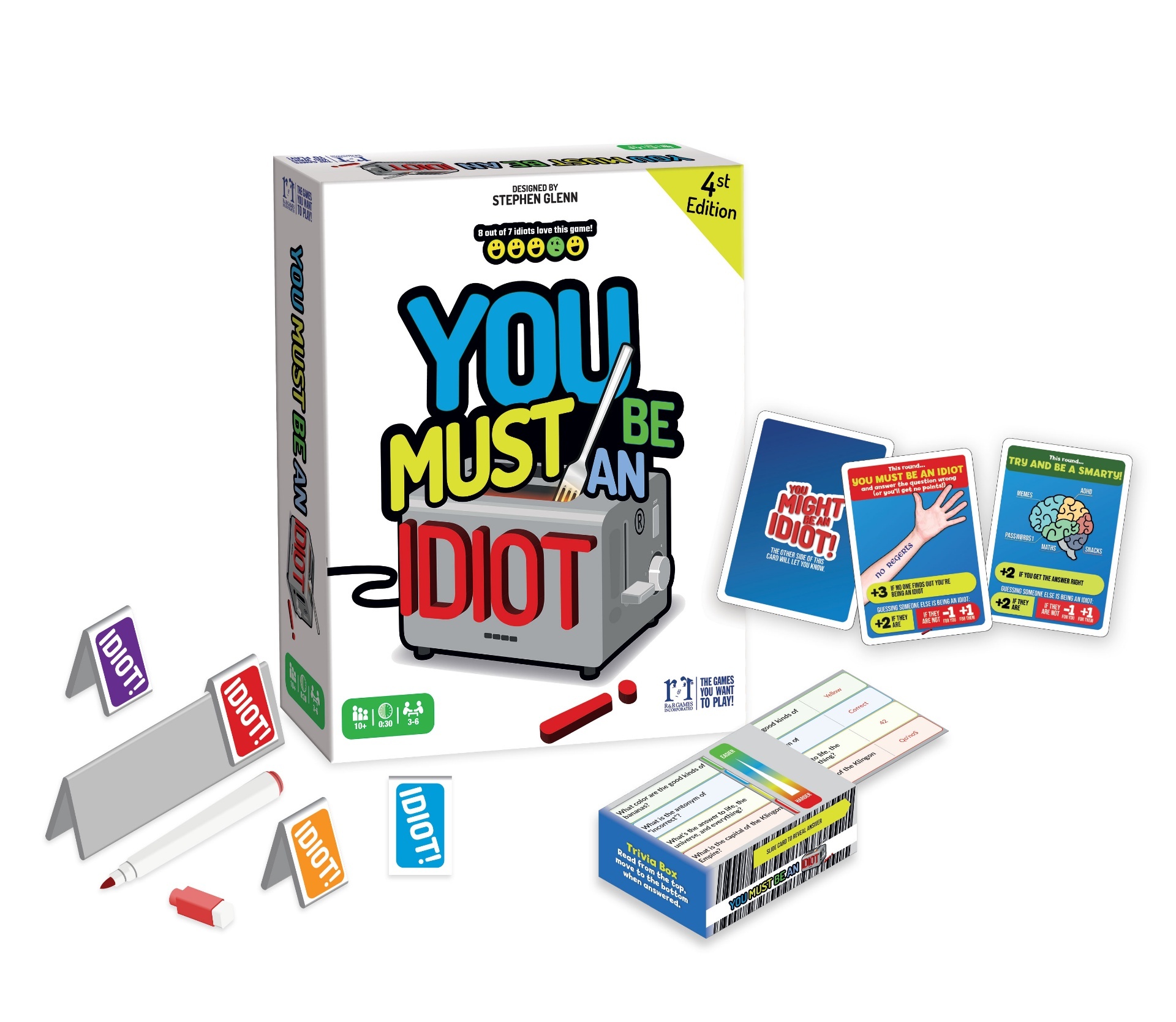 You're An Idiot - Board Games - Turn Zero Games