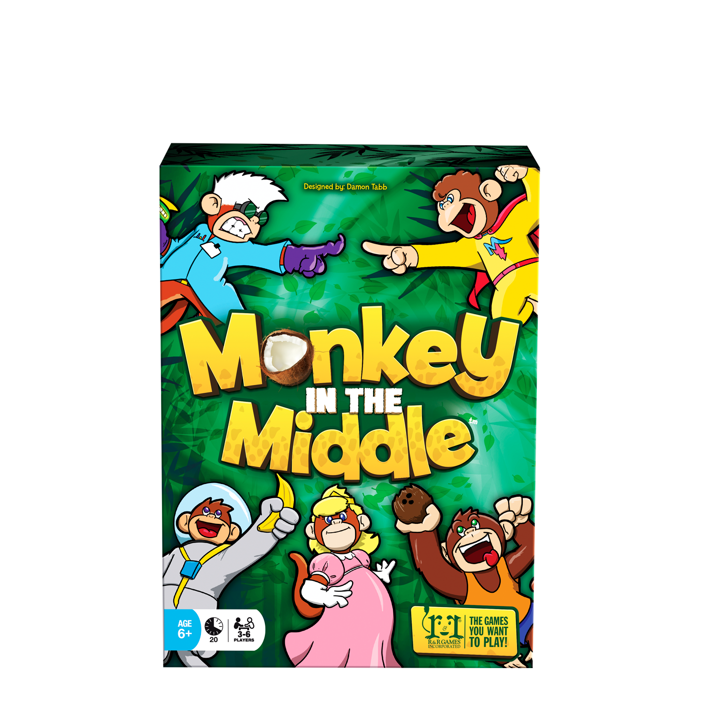 Monkey In The Middle® - Board Game - R&R GAMES | R&R Games