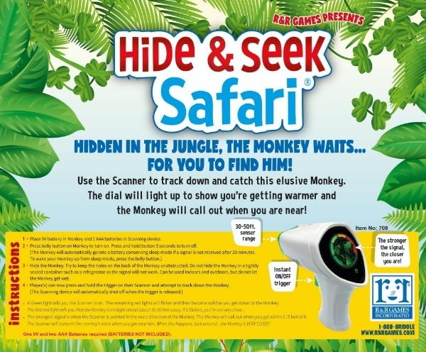 hide and seek safari monkey game