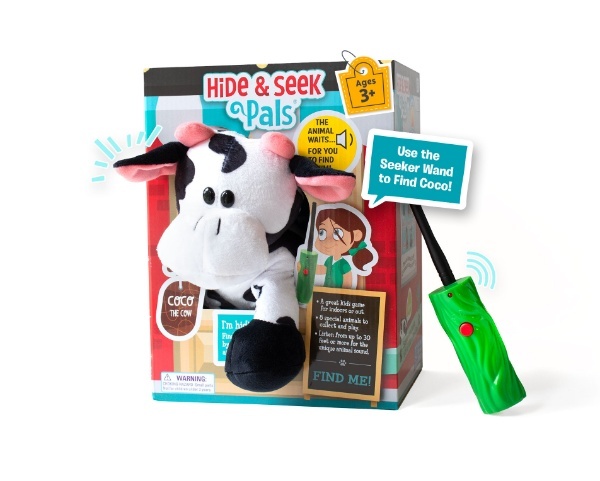 Hide & Seek Pals Coco the Cow game box